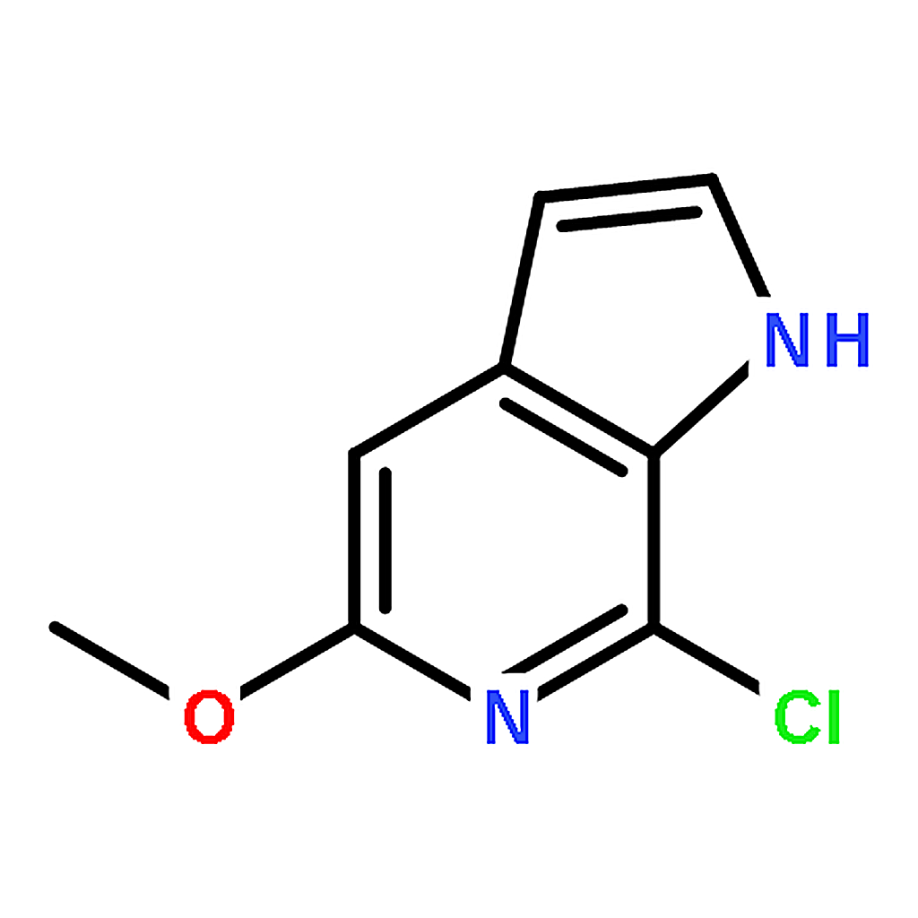RHAWN 7-Chloro-5-methoxy-1H-pyrrolo[2,3-c]pyridine