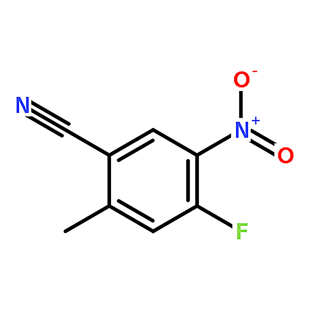 RHAWN 4-Fluoro-2-methyl-5-nitrobenzonitrile