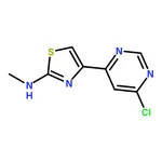 RHAWN 4-(6-Chloropyrimidin-4-yl)-N-methylthiazol-2-amine
