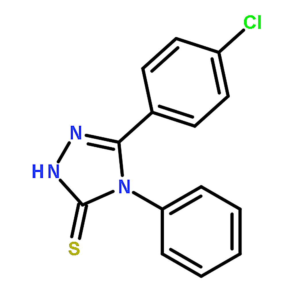 RHAWN 5-(4-Chlorophenyl)-4-phenyl-4H-1,2,4-triazole-3-thiol