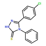 RHAWN 5-(4-Chlorophenyl)-4-phenyl-4H-1,2,4-triazole-3-thiol