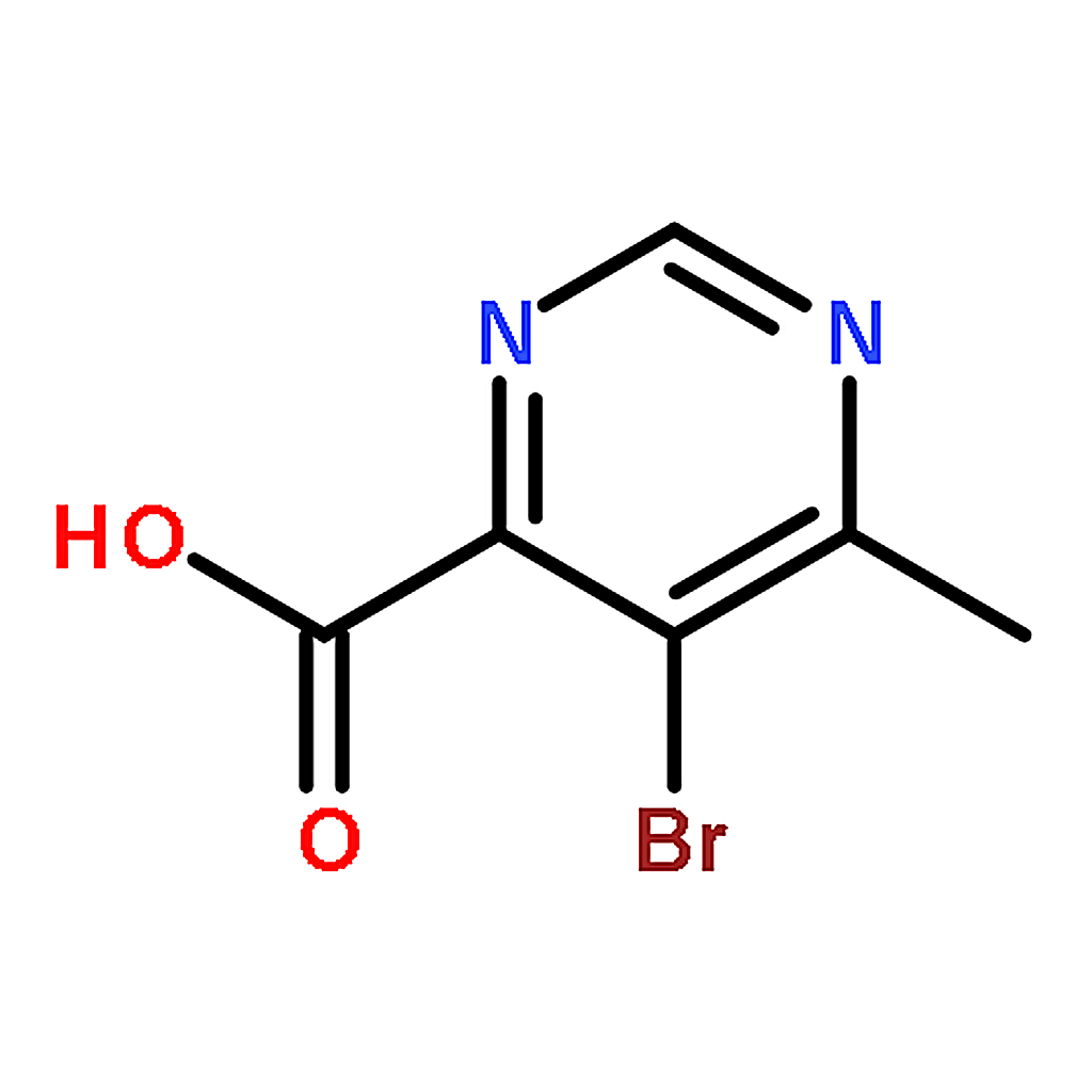 RHAWN 5-Bromo-6-methylpyrimidine-4-carboxylic acid