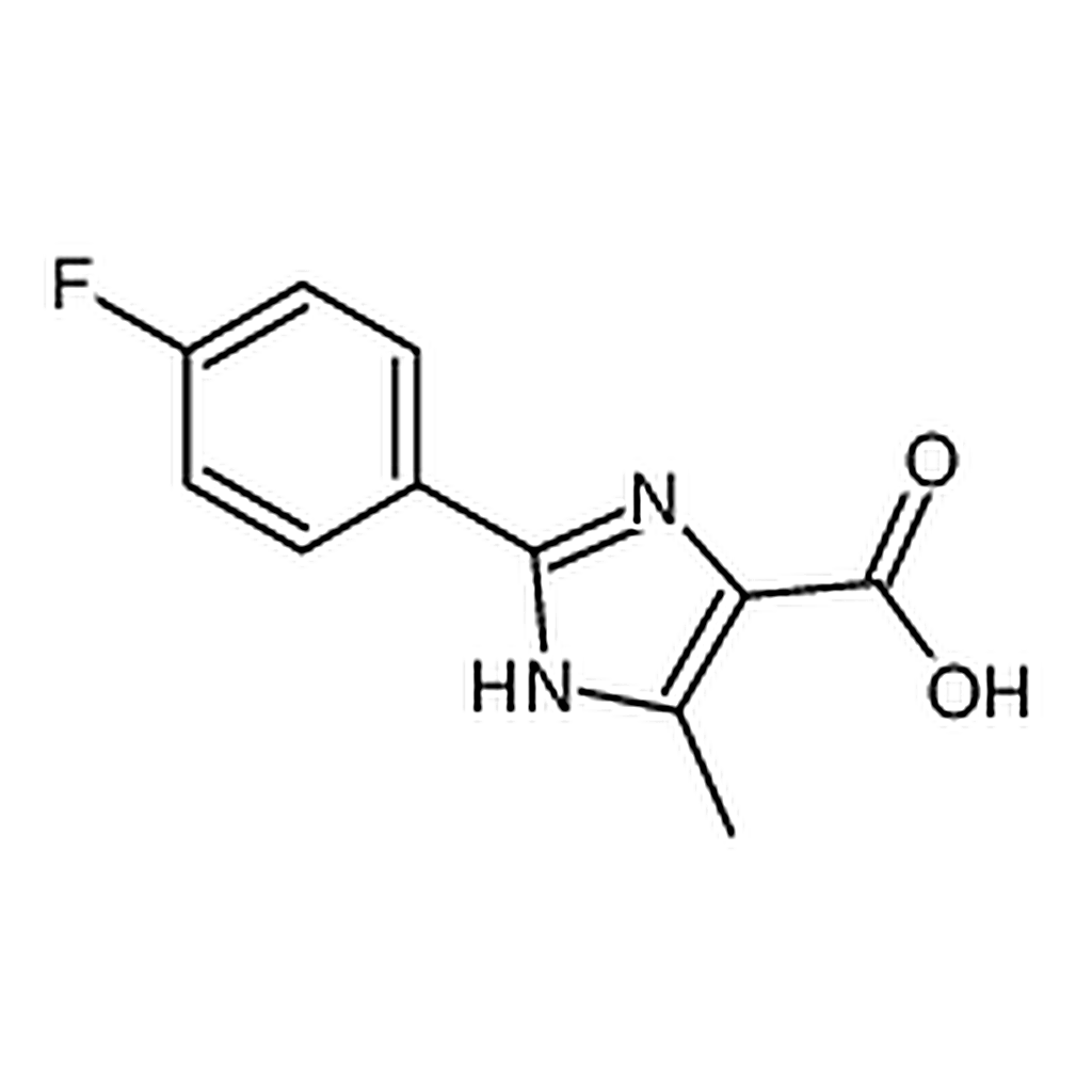 RHAWN 2-(4-Fluorophenyl)-4-methyl-1H-imidazole-5-carboxylic acid