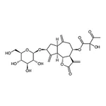 RHAWN 8-(2-Hydroxy-2-methyl -3-oxobutyryloxy)glucozaluzanin C