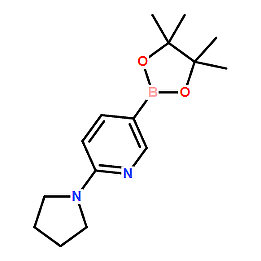 RHAWN 2-(Pyrrolidin-1-yl)-5-(4,4,5,5-tetramethyl-1,3,2-dioxaborolan-2-yl)pyridine