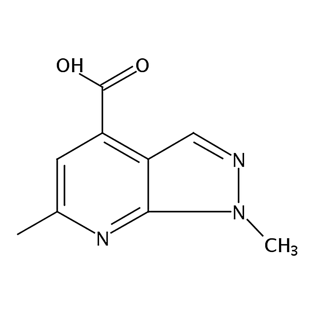 RHAWN 1，6-Dimethyl-1h-pyrazolo[3，4-b]pyridine-4-carboxylicacid