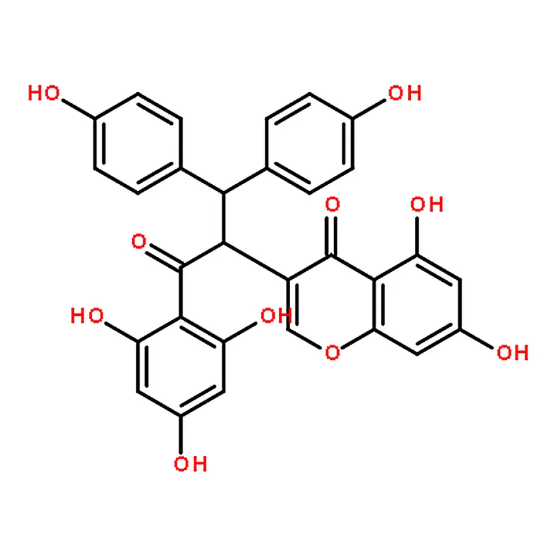 RHAWN 3-(1,1-Bis(4-hydroxyphenyl)-3-oxo-3-(2,4,6-trihydroxyphenyl)propan-2-yl)-5,7-dihydroxy-4H-ch