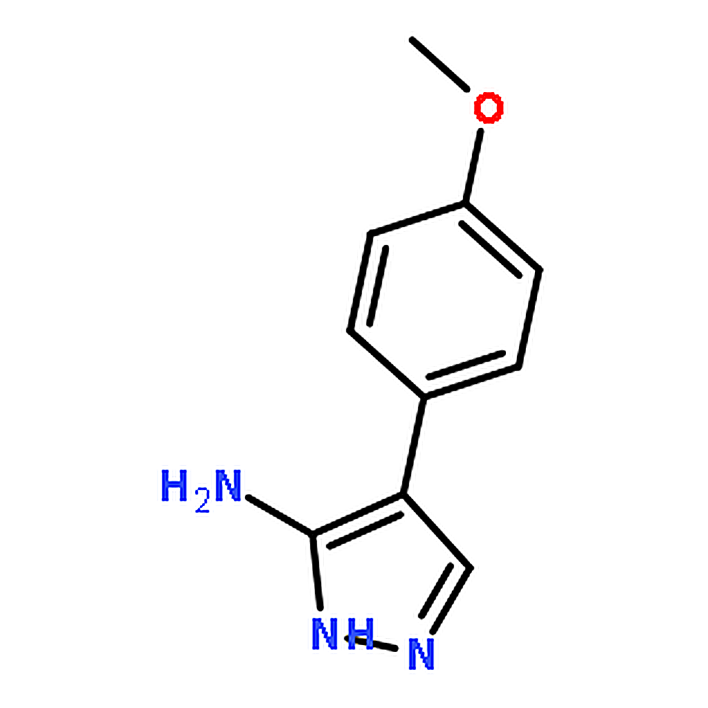 RHAWN 4-(4-Methoxyphenyl)-1H-pyrazol-5-amine