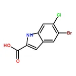 RHAWN 5-Bromo-6-chloro-1H-indole-2-carboxylic acid