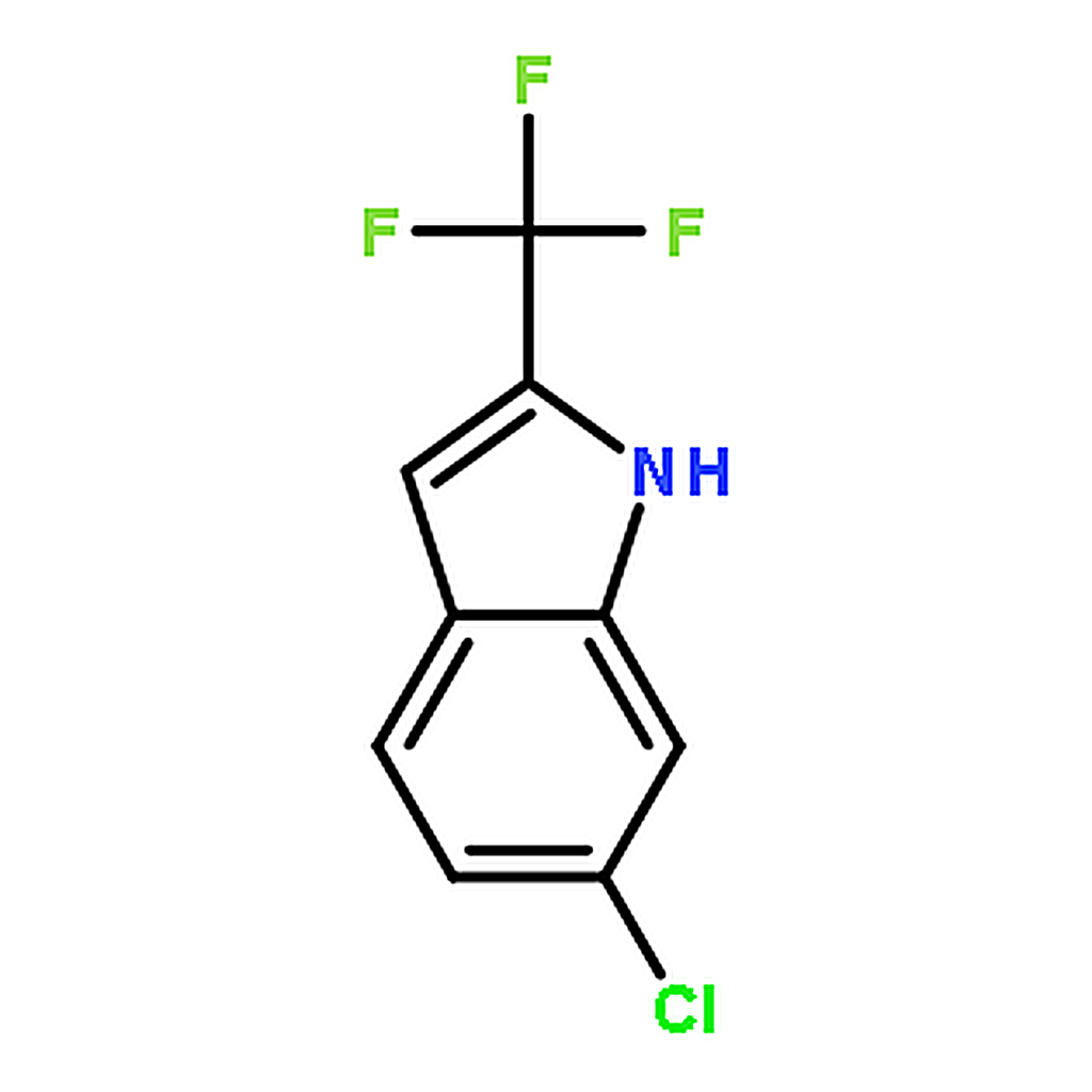 RHAWN 6-Chloro-2-(trifluoromethyl)-1H-indole