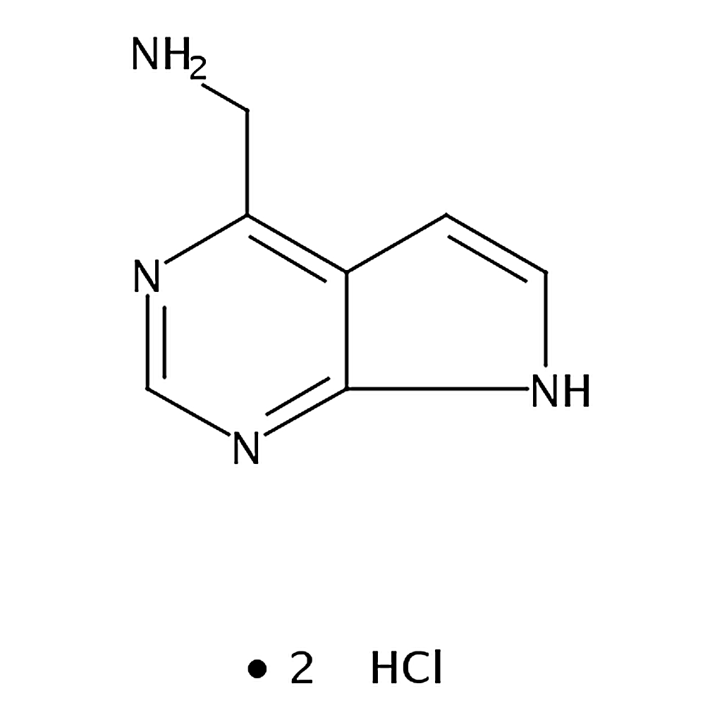 RHAWN (7H-PYRROLO[2， 3-D]PYRIMIDINE-4-YL)METHANAMINE HCL