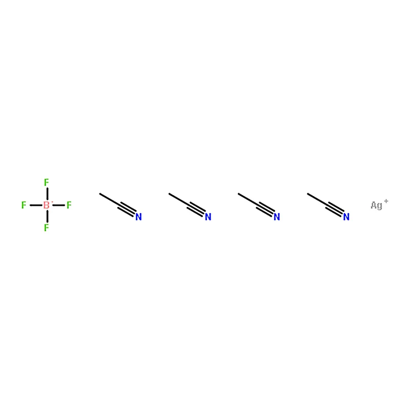 RHAWN Tetrakis(acetonitrile)silver(I)tetrafluoroborate