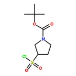 RHAWN tert-Butyl 3-(chlorosulfonyl)pyrrolidine-1-carboxylate