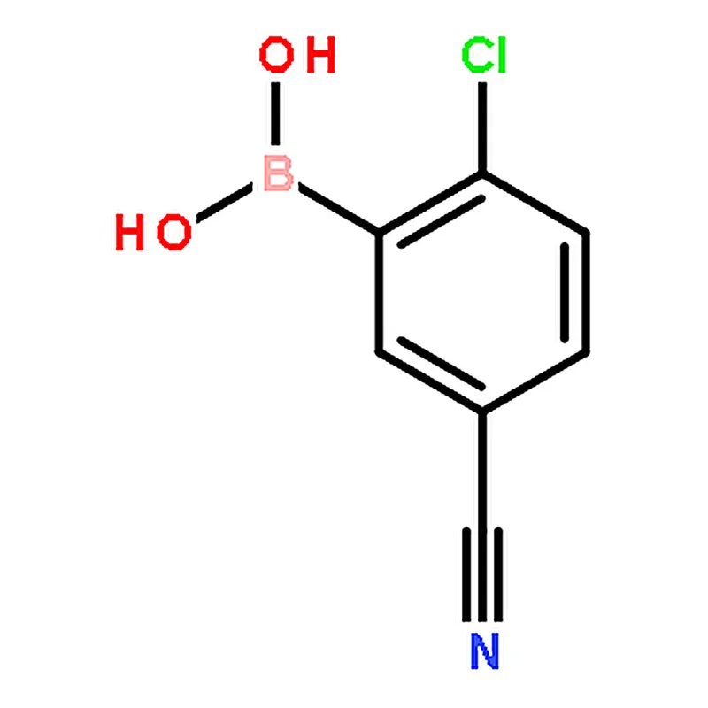 RHAWN 2-Chloro-5-cyanophenylboronic acid