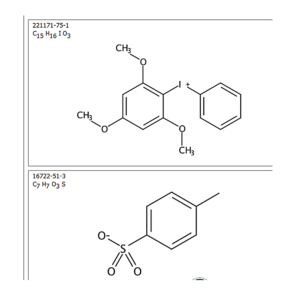 RHAWN Phenyl(2,4,6-trimethoxyphenyl)iodonium <i>p</i>-Toluenesulfonate
