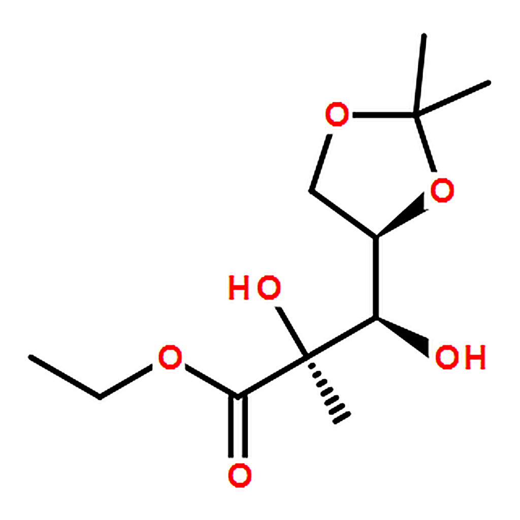 RHAWN (2S，3R)-Ethyl 3-((R)-2，2-dimethyl-1，3-dioxolan-4-yl)-2，3-dihydroxy-2-methylpropanoate
