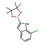 RHAWN 7-Chloro-2-(4,4,5,5-tetramethyl-1,3,2-dioxaborolan-2-yl)-1H-indole