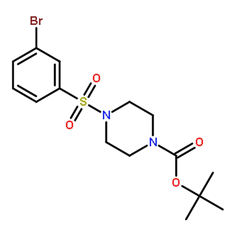 RHAWN 4-(3-Bromo-benzenesulfonyl)-piperazine-1-carboxylicacidtert-butylester