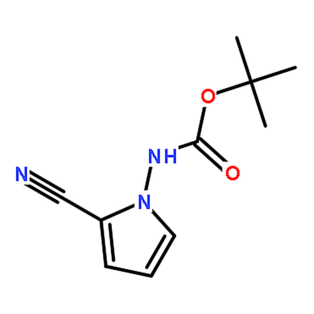 RHAWN tert-Butyl (2-cyano-1H-pyrrol-1-yl)carbamate