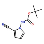 RHAWN tert-Butyl (2-cyano-1H-pyrrol-1-yl)carbamate