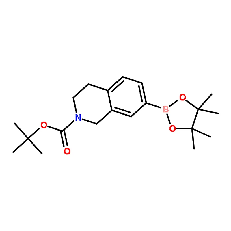 RHAWN tert-Butyl 7-(4,4,5,5-tetramethyl-1,3,2-dioxaborolan-2-yl)-3,4-dihydroisoquinoline-2(1H)-car