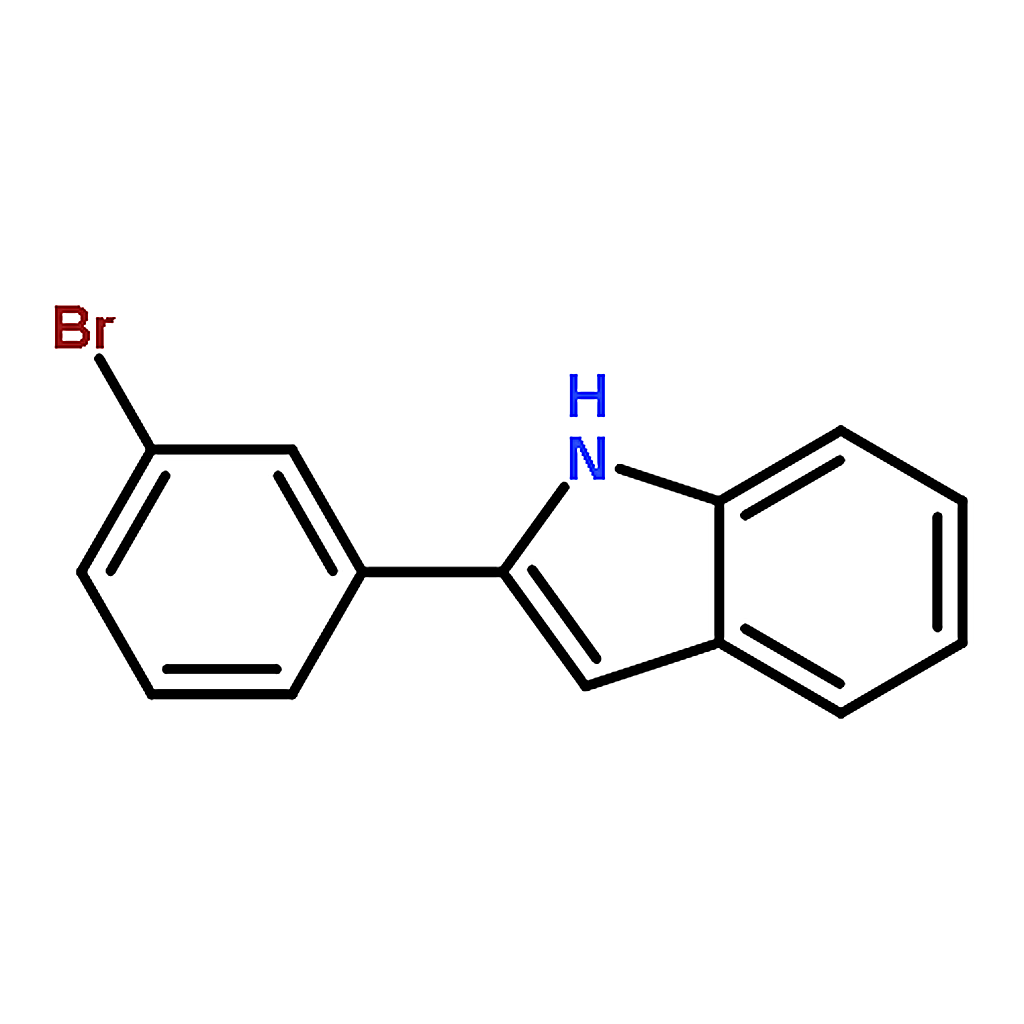 RHAWN 2-(3-Bromophenyl)-1H-indole