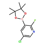 RHAWN 5-Chloro-2-fluoro-3-(4,4,5,5-tetramethyl-1,3,2-dioxaborolan-2-yl)pyridine