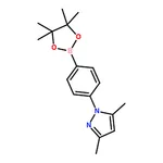 RHAWN 3,5-Dimethyl-1-(4-(4,4,5,5-tetramethyl-1,3,2-dioxaborolan-2-yl)phenyl)-1H-pyrazole