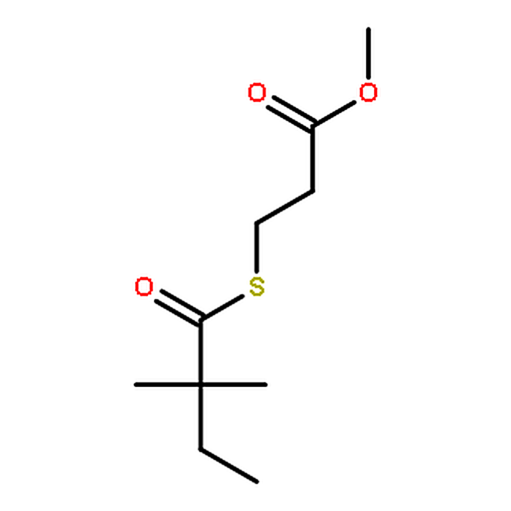RHAWN Methyl 3-(2,2-dimethylbutanoylthio)propanoate