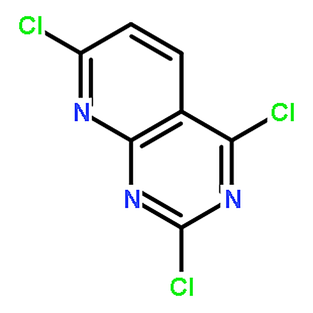 RHAWN 2,4,7-Trichloropyrido[2,3-d]pyrimidine