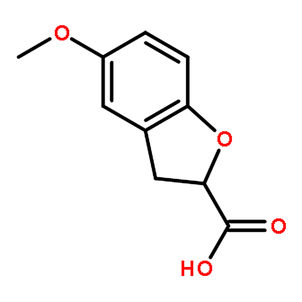 RHAWN 5-Methoxy-2，3-dihydrobenzofuran-2-carboxylic acid