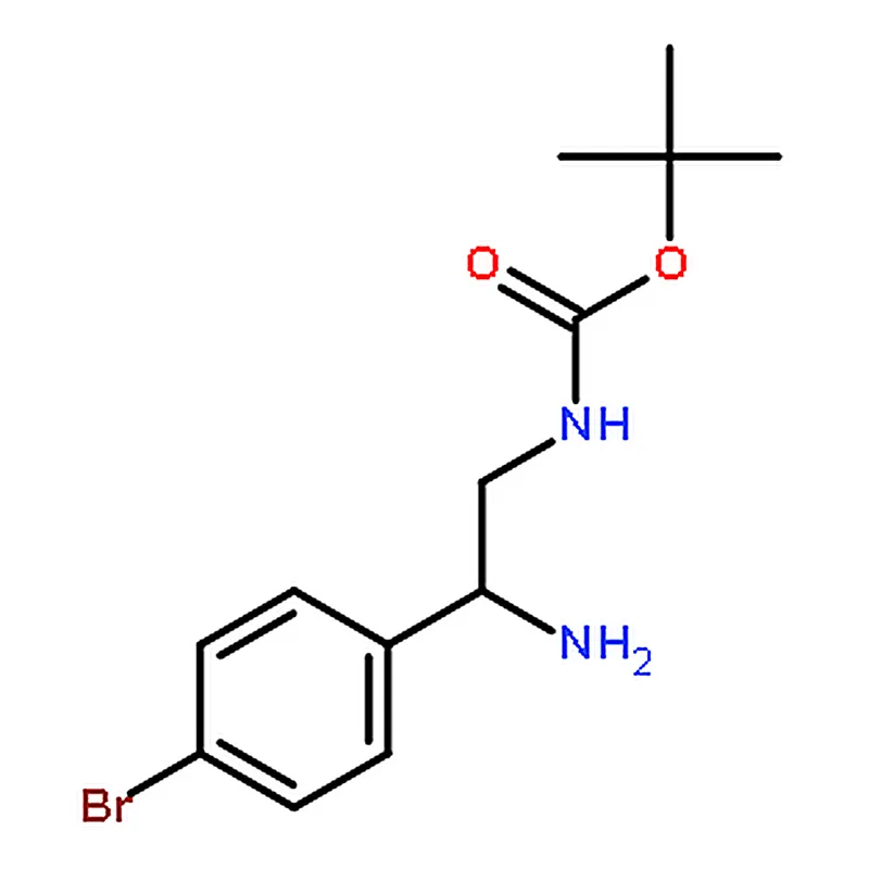 RHAWN tert-Butyl (2-amino-2-(4-bromophenyl)ethyl)carbamate