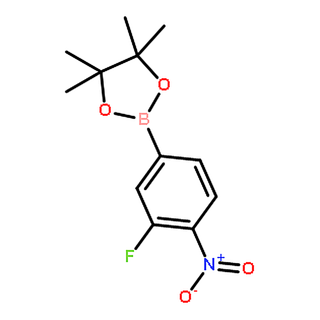RHAWN 2-(3-Fluoro-4-nitrophenyl)-4,4,5,5-tetramethyl-1,3,2-dioxaborolane