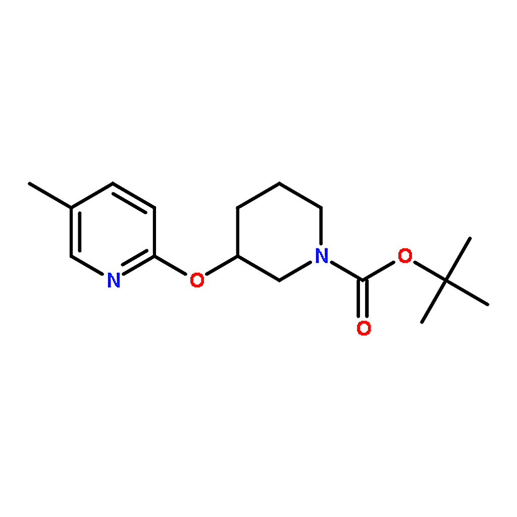 RHAWN 3-(5-Methyl-pyridin-2-yloxy)-piperidine-1-carboxylicacidtert-butylester