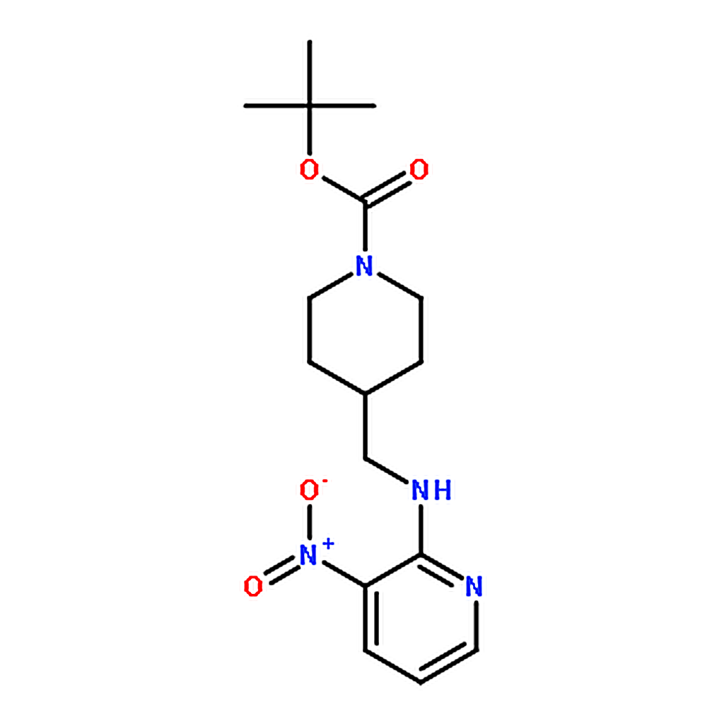RHAWN 4-[(3-Nitro-pyridin-2-ylamino)-methyl]-piperidine-1-carboxylicacidtert-butylester