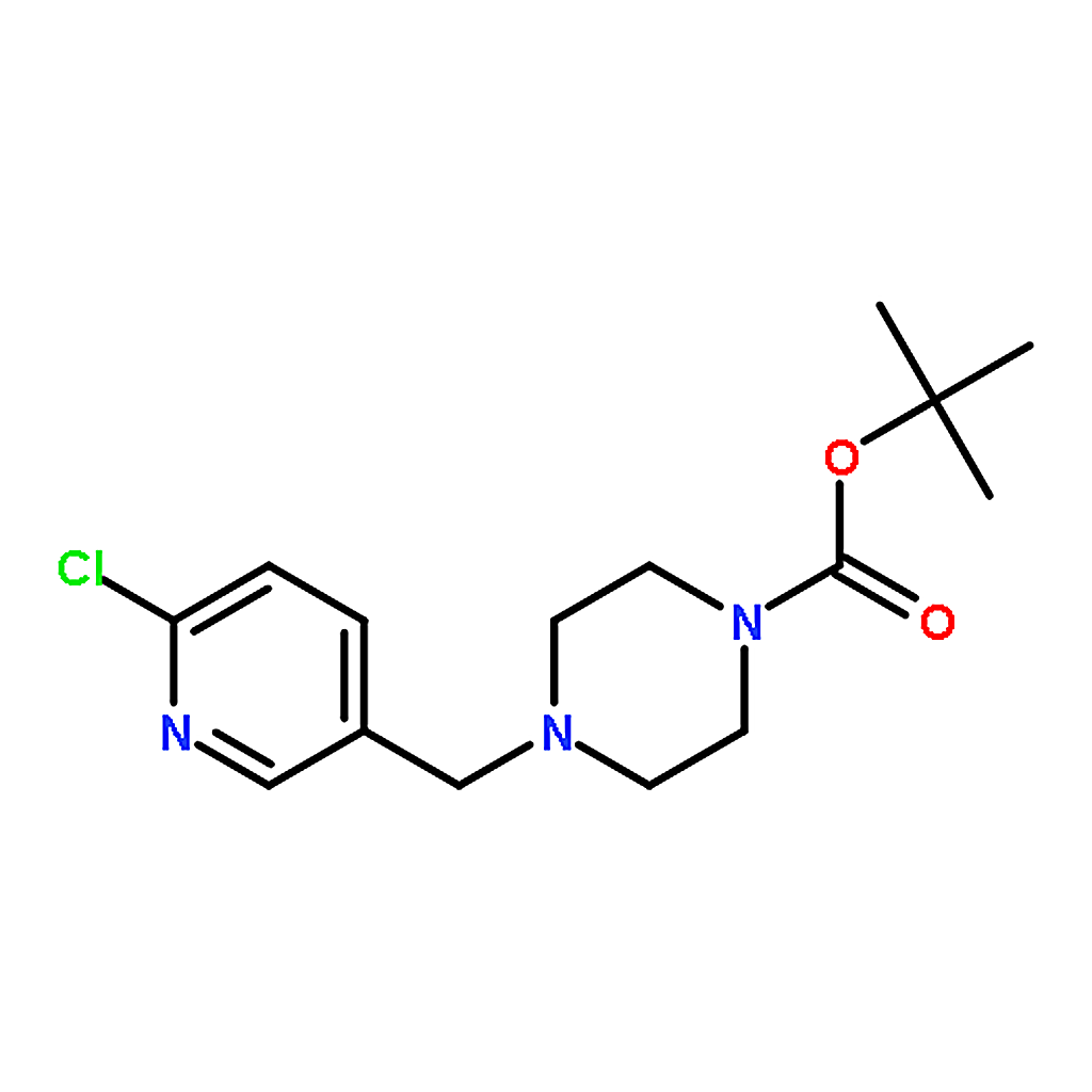 RHAWN tert-Butyl 4-((6-chloropyridin-3-yl)methyl)piperazine-1-carboxylate