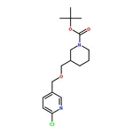 RHAWN 3-(6-Chloro-pyridin-3-ylmethoxymethyl)-piperidine-1-carboxylicacidtert-butylester