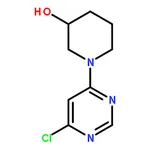 RHAWN 1-(6-Chloro-pyrimidin-4-yl)-piperidin-3-ol