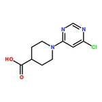 RHAWN 1-(6-Chloro-pyrimidin-4-yl)-piperidine-4-carboxylicacid