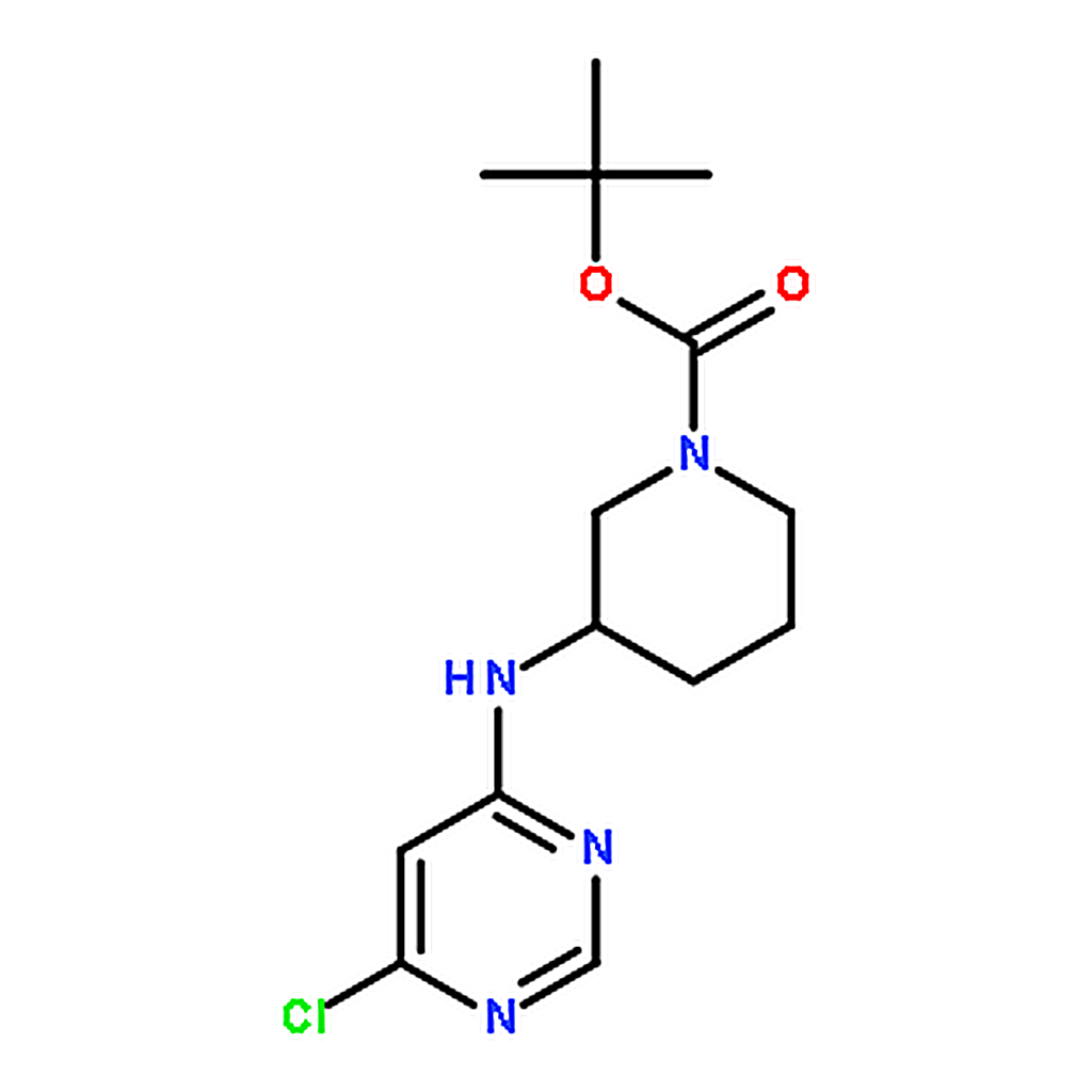 RHAWN 3-(6-Chloro-pyrimidin-4-ylamino)-piperidine-1-carboxylicacidtert-butylester
