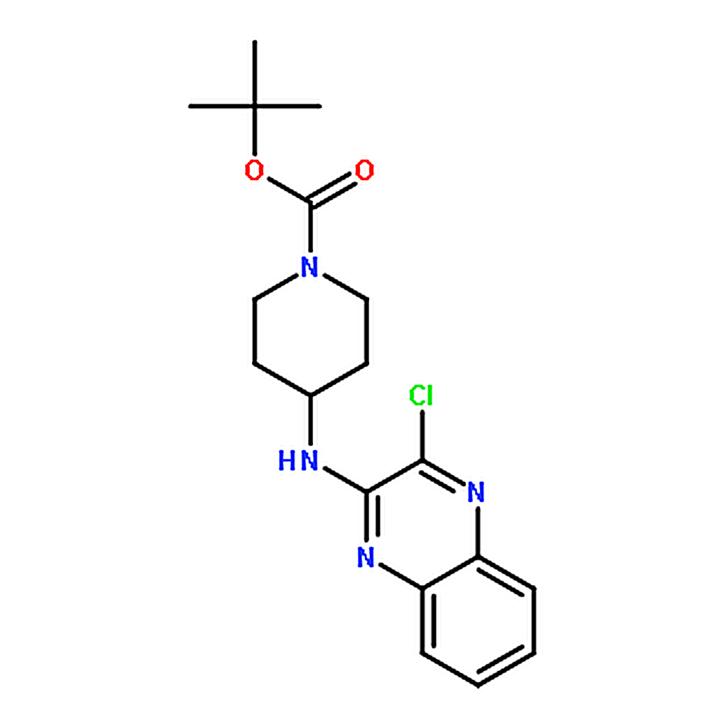RHAWN 4-(3-Chloro-quinoxalin-2-ylamino)-piperidine-1-carboxylicacidtert-butylester
