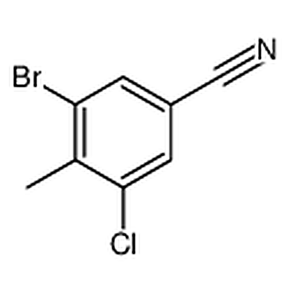 RHAWN 3-Bromo-5-chloro-4-methylbenzonitrile