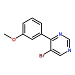RHAWN 5-Bromo-4-(3-methoxyphenyl)pyrimidine