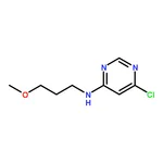 RHAWN 6-Chloro-N-(3-methoxypropyl)pyrimidin-4-amine