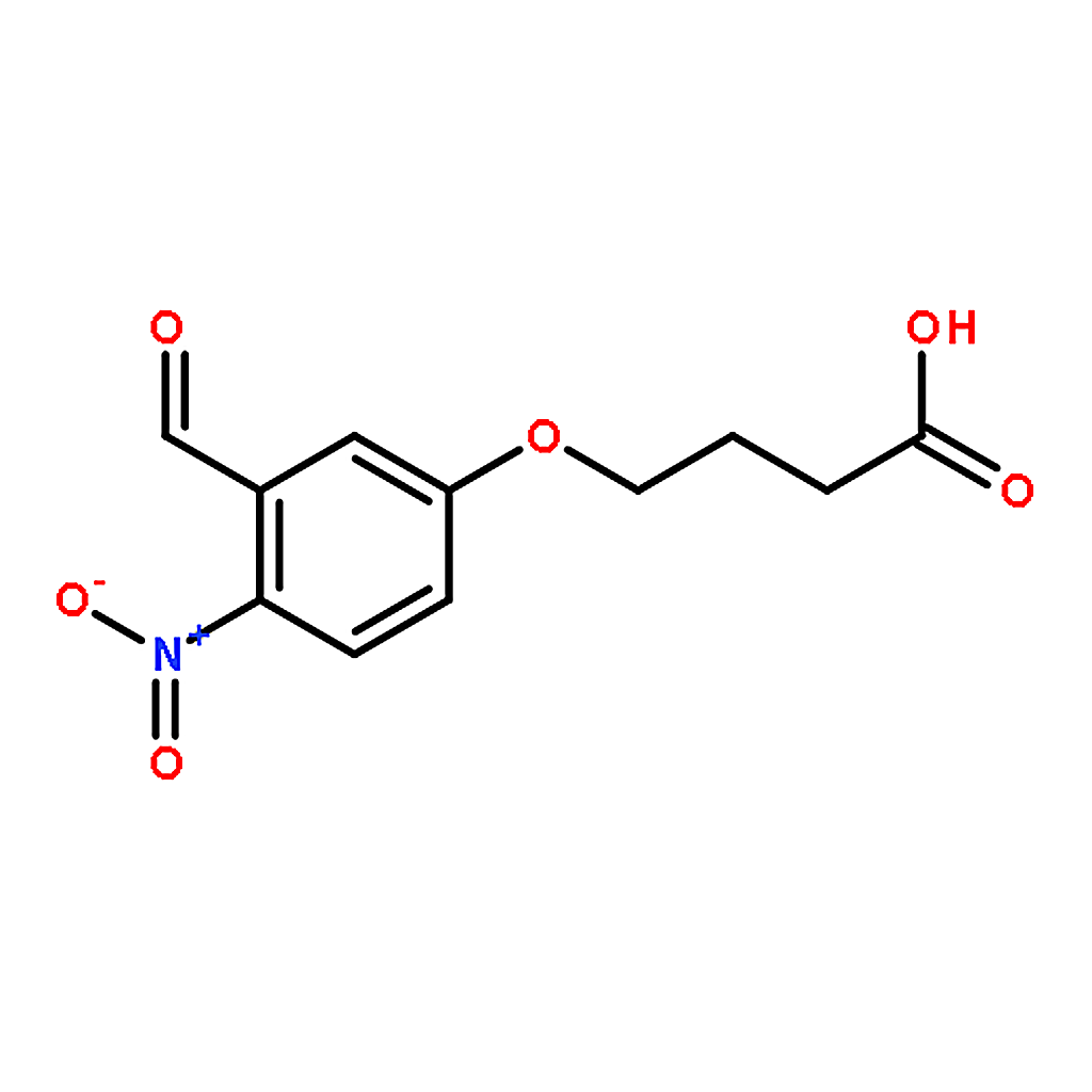 RHAWN 4-(3-FORMYL-4-NITRO-PHENOXY)-BUTYRIC ACID
