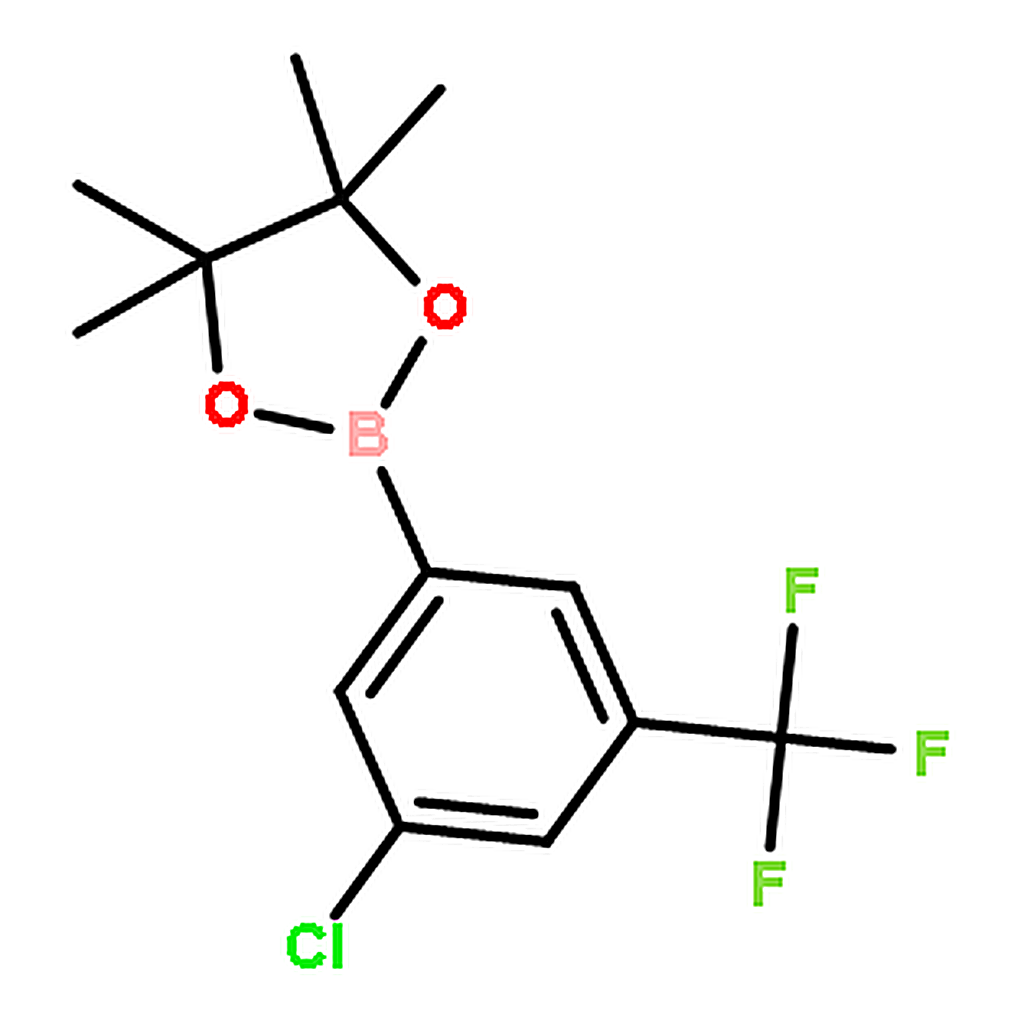 RHAWN 2-(3-Chloro-5-(trifluoromethyl)phenyl)-4,4,5,5-tetramethyl-1,3,2-dioxaborolane