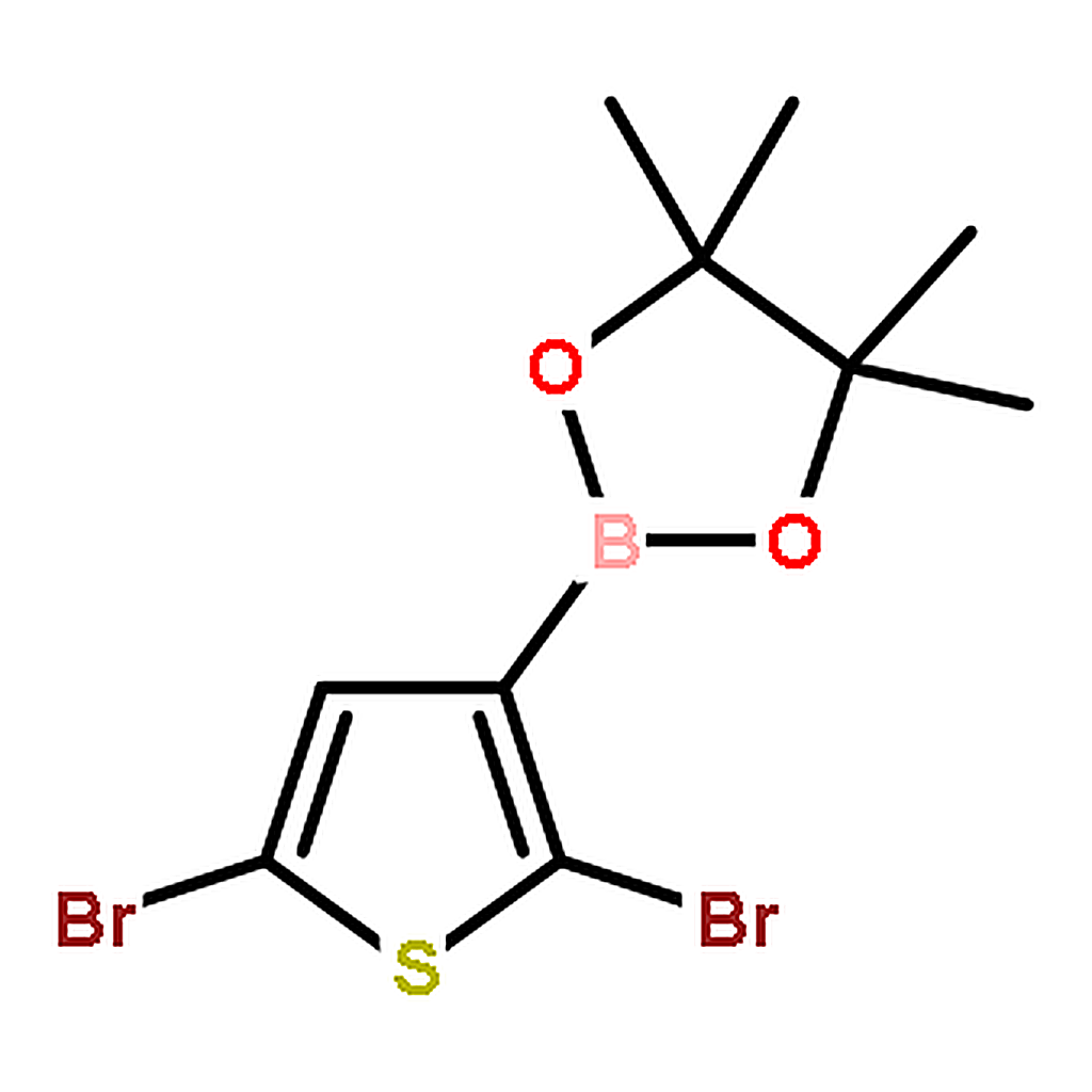 RHAWN 2-(2，5-Dibromothiophen-3-yl)-4，4，5，5-tetramethyl-1，3，2-dioxaborolane