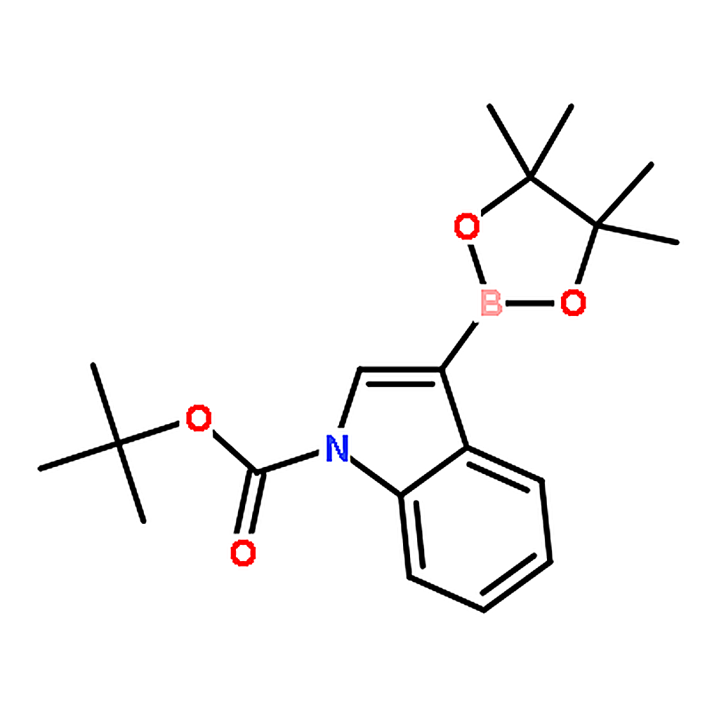 RHAWN tert-Butyl 3-(4，4，5，5-tetramethyl-1，3，2-dioxaborolan-2-yl)-1H-indole-1-carboxylate