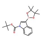RHAWN tert-Butyl 3-(4,4,5,5-tetramethyl-1,3,2-dioxaborolan-2-yl)-1H-indole-1-carboxylate