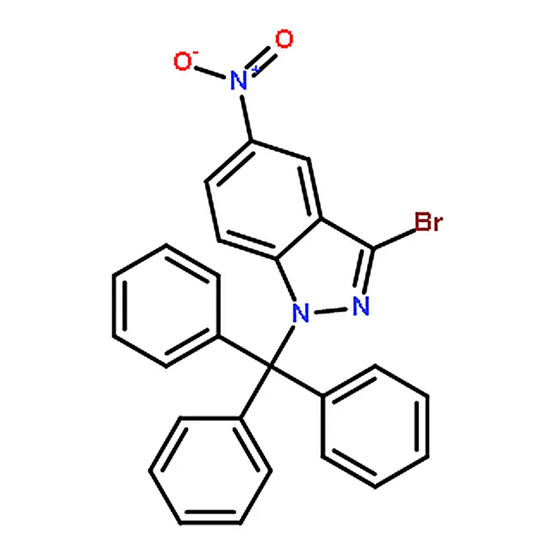 RHAWN 3-Bromo-5-nitro-1-trityl-1H-indazole